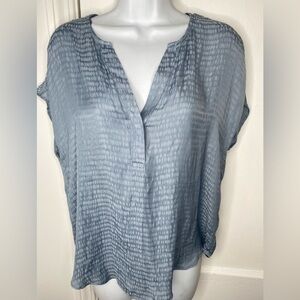 RACHEL RACHEL ROY Elegant Blue/Gray Women's Top